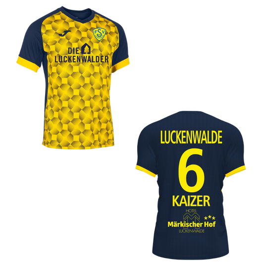 Matchworn JOMA Auswärtstrikot Saison 2023/2024 | Nr. 6 Edgar Kaizer