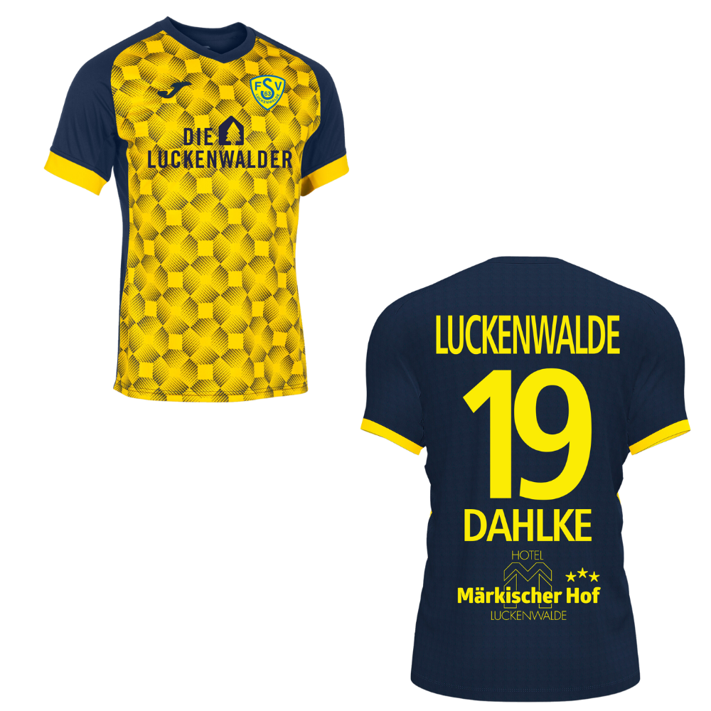Matchworn JOMA Auswärtstrikot Saison 2023/2024 | Nr. 19 Luca Dahlke