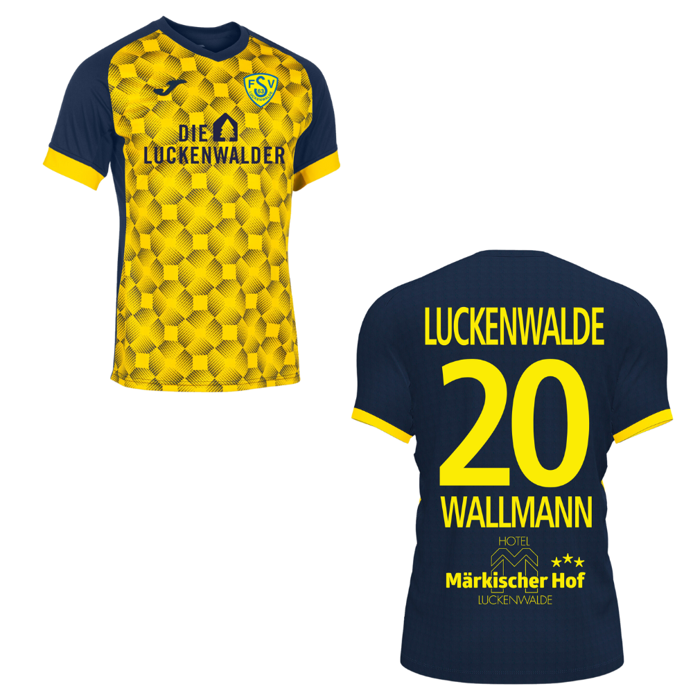Matchworn JOMA Auswärtstrikot Saison 2023/2024 | Nr. 20 Moritz Wallmann