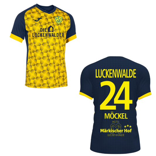Matchworn JOMA Auswärtstrikot Saison 2023/2024 | Nr. 24 Lukas Möckel