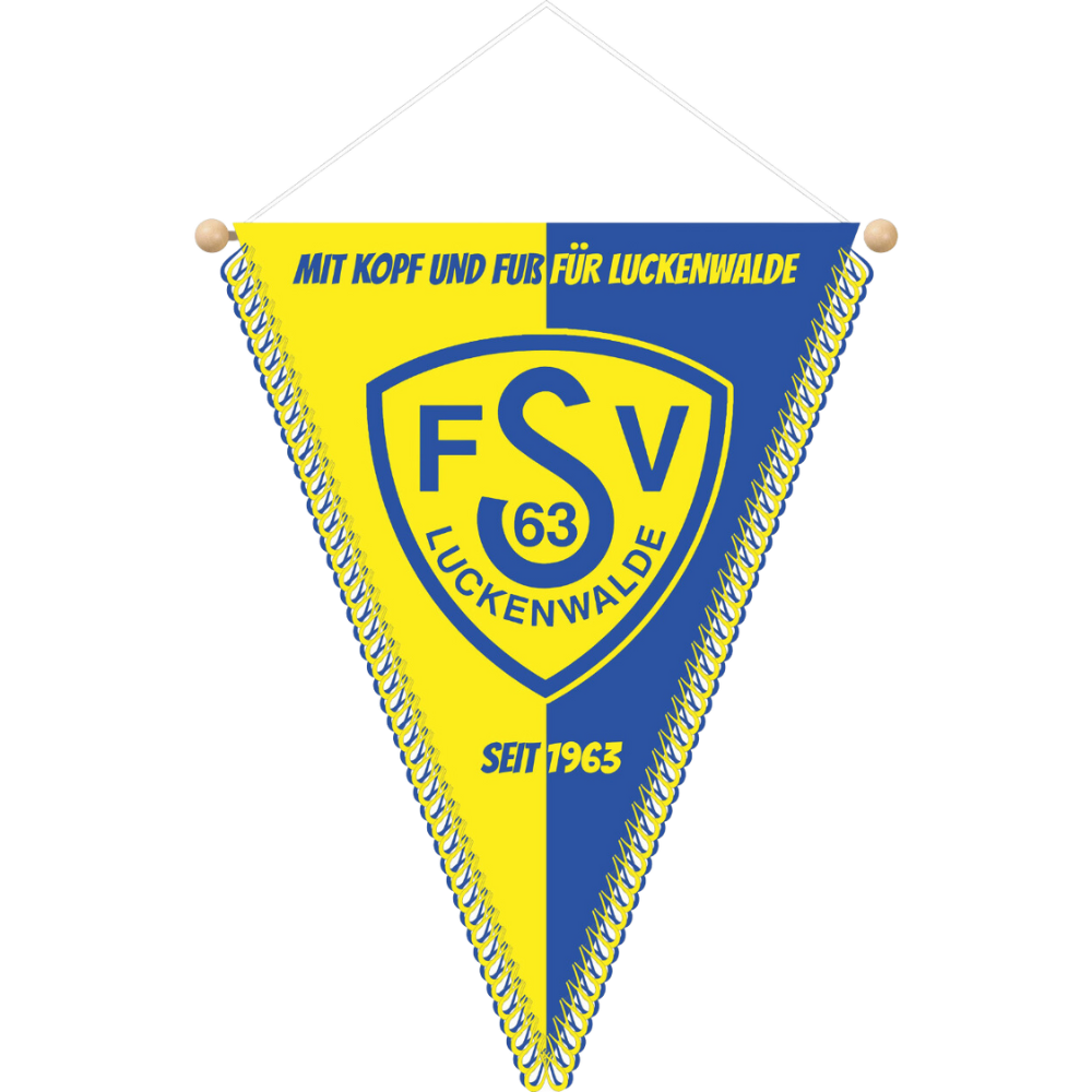 Offizieller Wimpel des FSV 63 Luckenwalde